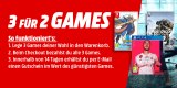 3 für 2 Games bei MediaMarkt (alle Plattformen)