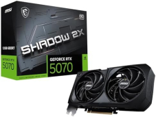 Grafikkarte MSI GeForce RTX 5070 12G Shadow 2X OC 12 GB bei Amazon zum Bestpreis!