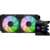 MSI AiO CPU-Kühler 240mm, mit 2 x 120mm ARGB Fans und Display, AMD & Intel, zum Bestpreis