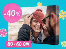 40% Rabatt auf Fotoprints auf Leinwand bei myposter.ch