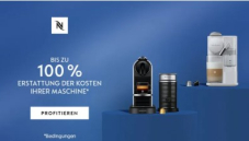 Nespresso Original Aktion: Bis zu 100% des Kaufpreises als Gratis-Kaffee zurück!