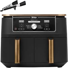 Ninja Foodi MAX Dual Zone Heissluftfritteuse, 6 Funktionen, 2 Garzonen, 9,5 L bei Amazon (Prime-Mitglieder)