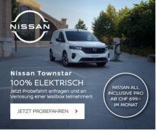 Nur für kurze Zeit – Probefahrt im Nissan Townstar Elektro sichern und an der Verlosung einer Wallbox teilnehmen