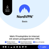 NordVPN Basis (1 User, 10 Geräte/User, 12 Monate) zum Tiefpreis!