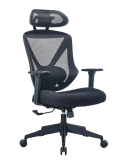 XXXLutz: Novel DREHSTUHL Netzbespannung, Webstoff Schwarz