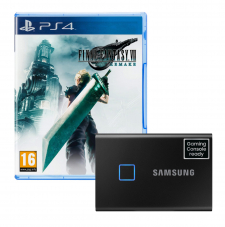 Komisches Bundle - Final Fantasy VII Remake + Samsung SSD T7 Touch 1TB bei brack