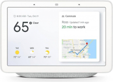 Google Home Hub (Hellgrau/Kreide, US-Import) - Smart Home Display
