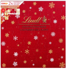 Lindt Adventskalender für CHF 9.95 mit mind. 10 Franken Coop Geschenkkarten