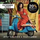 20% Rabattgutschein für Ochsner Shoes – gültig bis 30. Juni 2025