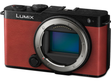 Panasonic Fotokamera LUMIX S9 Body Rot / Weiss