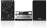 «PANASONIC  SC-PMX94EG-S» / Micro HiFi System In Silber (120 Watt RMS, Digital Radio DAB+, CD, FM Radio, Bluetooth, USB, AUX)