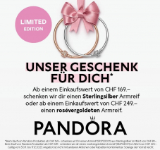 PANDORA Armreif geschenkt - Limited Edition
