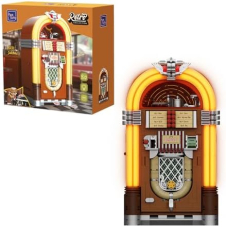 PANTASY Retro Jukebox Bauset mit Münz- & Soundfunktion