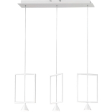 Pendellampe Dane Metall Weiss bei LUMIMART