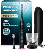 Philips Sonicare DiamondClean Smart 9400 Schallzahnbürste (4 Putzmodi, 3 Intensitätsstufen, App) inkl. Zubehör