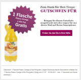 1 Flasche Pilatus Orange gratis für NL-Abonnenten beim Rio Getränkemarkt