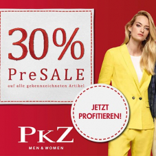 30% auf ausgewählte Artikel bei PKZ, z.B. Marc Cain Foulard aus Seide mit Print für CHF 139.- statt CHF 199.-