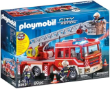 Playmobil 9463 Feuerwehr-Leiterfahrzeug mit Licht und Sound