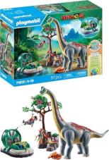 PLAYMOBIL  Brachiosaurus-Begegnung mit Luftkissenboot (71819)