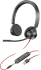 Poly Blackwire 3325 USB-A + 3.5mm Stereo Headset (Kabelgebunden, USB-A)