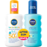 Nivea Sun Sonnenmilch Babies & Kids Sensitive Protect LSF 50+ 200 ml + (After Sun 200 ml GRATIS)