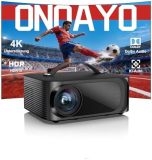 «‎onoayo ‎ONO3 Pro Mini Beamer 4K» 1080p, Dolby Audio, WiFi 6, HDR10+, Bluetooth 5.4