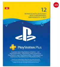 12 Monate Playstation Plus Abonnement für nur CHF 40.05 exkl. Gebühr