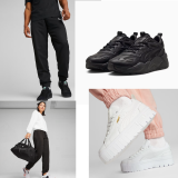 Viele tolle Deals bei Puma - bis zu 50% Rabatt + 15% Extrarabatt, z.B. Active Gewebte Trainerhose oder RS-X Sneakers