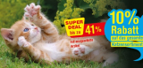 10% auf das gesamte Katzensortiment bei Qualipet, ausgewählte Artikel sogar stärker reduziert