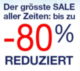 Bis zu 80% Rabatt im Quelle Sale