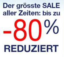 Bis zu 80% Rabatt im Quelle Sale