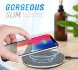 ROCK W13 Qi Wireless Ladegerät mit Fast Charging 7.5W/ 10W bei Zapals