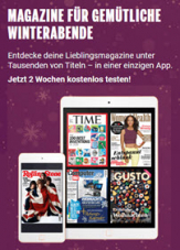 Readly Abo-Geschenkkarten mit bis zu 15% Rabatt / 2-monatiges Probeabo für CHF 9.95 möglich