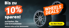 Diverse Gutscheine bei reifendirekt (5% auf alle Reifen, 10% auf bestimmte Reifenmarken, Motorenöle & Schneeketten)