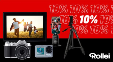 10 % Rabatt auf die gesamte Rollei‑Range bei MediaMarkt Schweiz