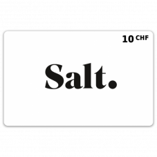 Gratis Salt Prepaid mit CHF 10.-