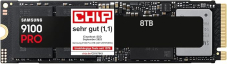 50% schon weg - 8TB SSD Samsung 9100 PRO mit bis zu 14.8GB/s Geschwindigkeit zum neuen Bestpreis