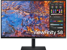 SAMSUNG ViewFinity S8 LS32B800PXU 32″ UHD 4K Monitor (5 ms Reaktionszeit, 60 Hz, IPS,98% DCI-P3)