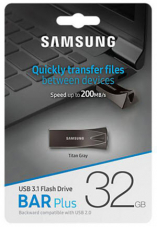 5x USB-Sticks Samsung Bar Plus Titan 32 GB zum Bestpreis von CHF 45.- beim Deal of the Week (Daydeal)