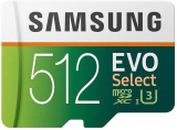 Sandisk Extreme 400GB und Samsung Evo Select 512GB bei amazon.de