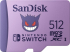 SANDISK Nintendo Pokemon Ectoplasm (512 GB, microSDXC, U3, UHS-I)