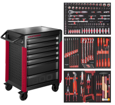 Galaxus - Kraftwerk Werkstattwagen PT800 197- teilig (inkl. PB Swiss Tools)