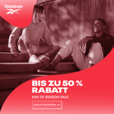 Reebok: bis zu 20% Rabatt auf alles mit persönlichem Gutscheincode (auch Sale)!