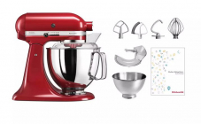 Nettoshop - KitchenAid Artisan KSM200 Küchenmaschine Swiss Edition rot