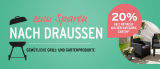 20% Extra Rabatt ab zwei Gartenartikeln bei Tchibo