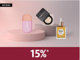 15 % Rabatt auf das 2. Produkt bei ausgewählten SEPHORA‑Marken bei Manor