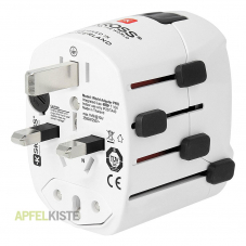 Skross - USB Weltreise-Adapter Pro World bei Apfelkiste