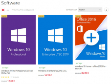 Halloween Software Aktion: Win 10 für 9.62, Office 2016 für 23.84 Euro