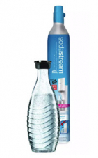 Sodastream CO2 Zylinder 60L inkl.Glaskaraffe bei Nettoshop zum Bestpreis von CHF 19.90