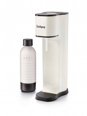 Soda Pop Joy Trinkwassersprudler, inklusive CO2 Zylinder, PET Flasche und “stylisches Silicon-Shirt”